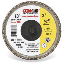 CGW Abrasives 30066 - Z3 Mini Corner Flap Discs