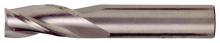 Greenfield B27108 - 3-Flute Square End Single End General-Purpose End Mill