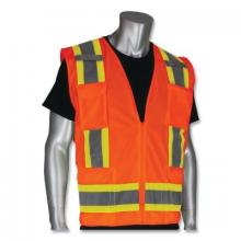 Protective Industrial Products 302-0500-ORG/5XL - PIP Class 2 Type R Two-Tone Surveyors Vests