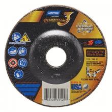 Saint-Gobain Abrasives Inc. 66252839424 - Norton Quantum3 SG CA Type 27 Grinding Wheels