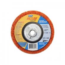 Saint-Gobain Abrasives Inc. 66623303915 - Norton Bear-Tex Blaze Rapid Non-Woven Depressed Center Discs