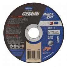 Saint-Gobain Abrasives Inc. 66252809718 - 150 mm x 1.6 mm x 5/8 In. Gemini Circular Saw Cut-Off Wheel 36 Q T01/41