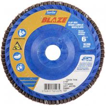 Saint-Gobain Abrasives Inc. 66261132123 - 6 x 7/8 In. Blaze Plastic Flat Flap Disc T27 40 Grit R980P CA