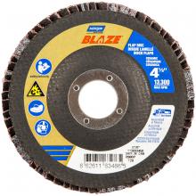 Saint-Gobain Abrasives Inc. 66261183486 - 4-1/2 x 7/8 In. Blaze Fiberglass Conical Flap Disc T29 36 Grit R980P CA