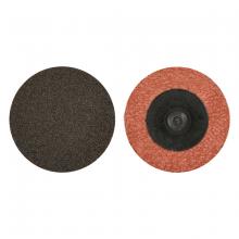 Saint-Gobain Abrasives Inc. 66623319005 - 2 In. Metal Quick-Change Cloth Disc Type III P36 Grit R766 AO