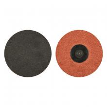 Saint-Gobain Abrasives Inc. 66623319031 - 3 In. Metal Quick-Change Cloth Disc Type III P80 Grit R766 AO