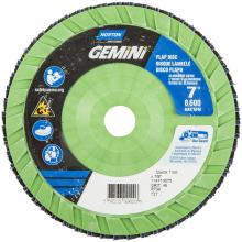 Saint-Gobain Abrasives Inc. 66623399020 - 7 x 7/8 In. Gemini Plastic Flat Flap Disc T27 P40 Grit R766 ZA