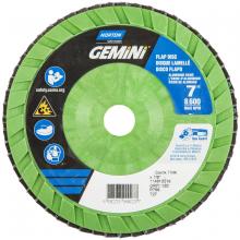 Saint-Gobain Abrasives Inc. 66623399023 - 7 x 7/8 In. Gemini Plastic Flat Flap Disc T27 P120 Grit R766 ZA