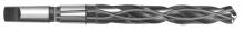 Sowa Tool 114-981 - STM Premium 9/16" x 9-1/2" OAL MT3 118º Notched Point HSS Standard Taper Shank O