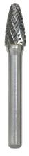 Sowa Tool 170-120 - STM SF-7 3/4" x 1/4" Shank Tree Radius End Carbide Double Cut Burr