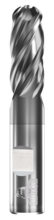 Gorilla Mill GM12B4WF - CARBIDE END MILL