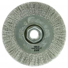 Weiler Abrasives 156 - Crimped Wire Wheel - Narrow Face