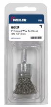 Weiler Abrasives 10012P - Crimped Wire End - Retail Pack