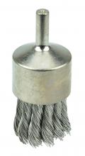 Weiler Abrasives 10392 - Knot Wire End - Nickel Plated Cup