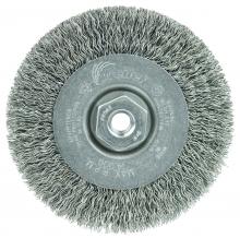 Weiler Abrasives 13078 - Crimped Wire Wheel - Narrow Face