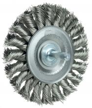 Weiler Abrasives 17684 - Knot Wire Wheel - Stem Mounted