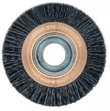 Weiler Abrasives 31241 - Abrasive Nylon Wheel Brush - Burr-Rx