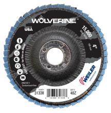 Weiler Abrasives 31338 - Flap Disc - Woverine