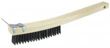 Weiler Abrasives 44058 - Scratch Brush - Curved Handle