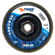 Weiler Abrasives 50009 - Flap Disc - Trimmable Tiger