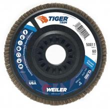 Weiler Abrasives 50011 - Flap Disc - Trimmable Tiger