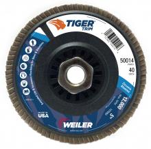 Weiler Abrasives 50014 - Flap Disc - Trimmable Tiger