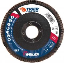 Weiler Abrasives 50100 - Flap Disc - Tiger Ceramic