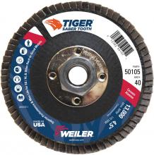 Weiler Abrasives 50105 - Flap Disc - Tiger Ceramic