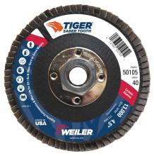 Weiler Abrasives 50105V - Flap Disc - Tiger Ceramic