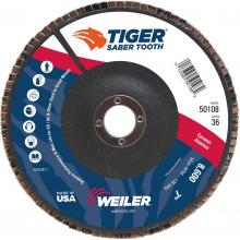 Weiler Abrasives 50108 - Flap Disc - Tiger Ceramic