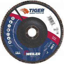 Weiler Abrasives 50137 - Flap Disc - Tiger Ceramic