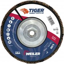 Weiler Abrasives 50140 - Flap Disc - Tiger Ceramic