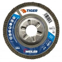 Weiler Abrasives 50513 - Flap Disc - Tiger