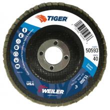 Weiler Abrasives 50593 - Flap Disc - Tiger