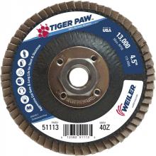 Weiler Abrasives 51113 - Flap Disc - Tiger Paw