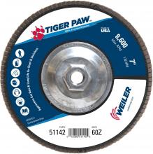 Weiler Abrasives 51142 - Flap Disc - Tiger Paw