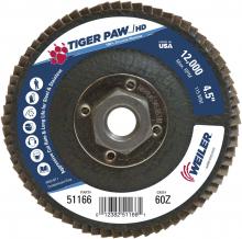 Weiler Abrasives 51166 - Flap Disc - Tiger Paw