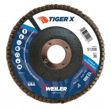 Weiler Abrasives 51208 - Flap Disc - Tiger X