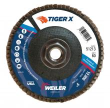 Weiler Abrasives 51213 - Flap Disc - Tiger X