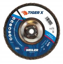 Weiler Abrasives 51219 - Flap Disc - Tiger X