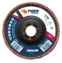 Weiler Abrasives 51318 - Flap Disc - Tiger Angled