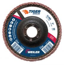 Weiler Abrasives 51319 - Flap Disc - Tiger Angled