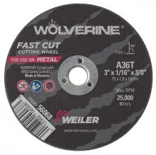 Weiler Abrasives 56068 - Cutting Wheel - Wolverine