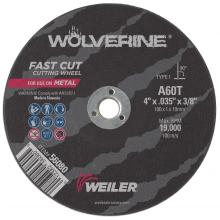 Weiler Abrasives 56080 - Cutting Wheel - Wolverine