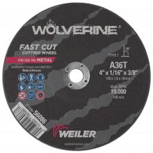 Weiler Abrasives 56086 - Cutting Wheel - Wolverine