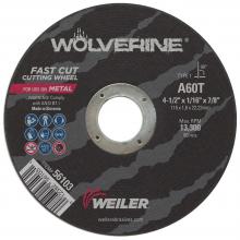 Weiler Abrasives 56103 - Cutting Wheel - Wolverine