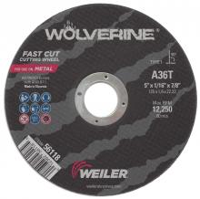 Weiler Abrasives 56118 - Cutting Wheel - Wolverine