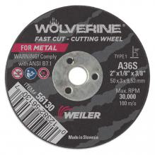 Weiler Abrasives 56130 - Cutting Wheel - Wolverine