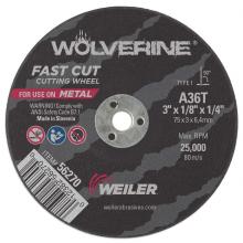 Weiler Abrasives 56270 - Cutting Wheel - Wolverine