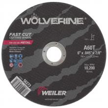 Weiler Abrasives 56273 - Cutting Wheel - Wolverine